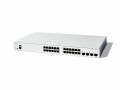 Cisco PoE+ Switch Catalyst C1300-24P-4G 28 Port, SFP