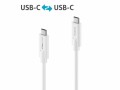 PureLink USB3.1 Gen2 USB-C-C, 100cm, Weiss