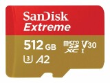 SanDisk Extreme - Flash-Speicherkarte (microSDXC-an-SD-Adapter