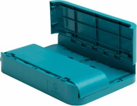 EXACOMPTA Klappbox Smart Case A6+ 27034D Mini pazifikblau