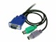 StarTech.com 3-in-1 - Ultra Thin PS/2 KVM Cable