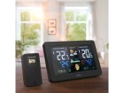 Hama Wetterstation Premium mit LED-Farbdisplay Schwarz