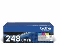 Brother TN248VAL Multipack - 4-pack - black, yellow, cyan