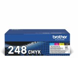 Brother Toner TN-248 VAL Black/Cyan/Magenta/Yellow, Druckleistung