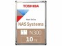 Toshiba Harddisk N300 3.5" SATA 10 TB, Speicher Anwendungsbereich