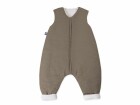 Julius Zöllner Baby-Winterschlafsack Jumper gefüttert Musselin Nougat