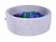 Knorrtoys Bällebad Soft ? Grey 300 balls softcolor