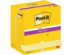 Post-it Notizzettel Super Sticky 76 x 127 mm, Gelb