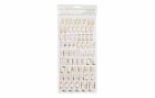 American Crafts 3D-Sticker Dear 175 Stück, Gold, Motiv: Buchstaben