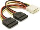 DeLock Delock Kabel Power SATA HDD 2x > 4pin