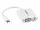 StarTech.com - USB C to DVI Adapter USB Type C DVI Video Converter White