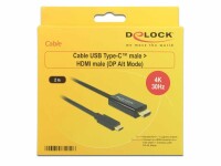 DeLock USB-C - HDMI Kabel, 4K, 30hz, 2m