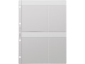 Kolma CD-Tasche A4 glatt superstrong für 4 CD/DVD