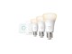 Philips Hue Starterset White, 3 x E27, 75 W, Dimmschalter