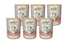 Betty's Landhausküche Nassfutter Huhn mit Lachs & Borretschöl, 6 x