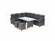 Greemotion Loungeset Tessin, Grau, 7 Sitzplätze, Material