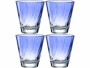 Leonardo Trinkglas Twist 215 ml, 4 Stück, Blau, Glas