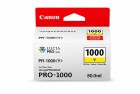 Canon Tintenpatrone PFI-1000Y Yellow 80ml