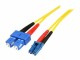 STARTECH .com 1m Fiber Optic Cable - Single-Mode Duplex 9/125