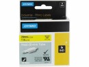 DYMO Rhino Heat Shrink Tubes - Noir sur jaune