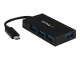 StarTech.com - 4-Port USB-C Hub - USB-C to 4x USB-A - USB 3.0 Hub - Includes Power Adapter