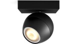 Philips Hue Deckenspot White Ambiance, Buckram, 1 x GU10, Schwarz