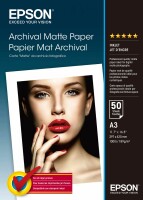 Epson Archival Matt Paper A3 S041344 InkJet 189g 50