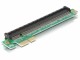 DeLock PCI-E Riser Karte Verlängerung, x1