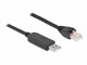 Image 4 DeLock Anschlusskabel USB-A zu RS-232 RJ45, 50 cm