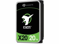 Seagate EXOS X20 20TB SATA 3.5IN 7200RPM 6GB/S 512E/4KN NMS NS INT