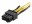 Image 3 StarTech.com - PCI Express 6 pin to 8 pin Power Adapter Cable - Power cable - 6 pin PCIe power (F) to 8 pin PCIe power (M) - 6.1 in - yellow - PCIEX68ADAP