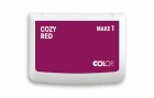 Colop Stempelkissen Make 1 Cozy Red, Detailfarbe: Dunkelrot
