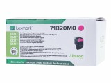 Lexmark Toner 71B20M0 Magenta, Druckleistung Seiten: 2300 ×