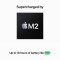 Bild 3 Apple MacBook Air 15" Space Grau, M2 Chip 8-Core CPU und 10-Core GPU, 8 GB RAM, 256 GB (MQKP3)