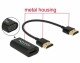 DeLock HDMI - VGA Adapter, schwarz, Typ