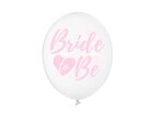 Partydeco Luftballons Bride to be Rosa Ø 30 cm