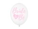 Partydeco Luftballons Bride to be Rosa Ø 30 cm