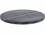 FURBER Servierplatte Marmor, Ø 24 cm, Material: Marmor, Bewusste
