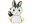 Jazwares Plüsch Pokémon Emolga 20 cm, Höhe: 20 cm, Altersempfehlung ab: 2 Jahren, Detailfarbe: Gelb, Weiss, Schwarz, Themenwelt: Pokémon