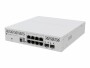 MikroTik Switch CRS310-8G+2S+IN 10 Port, SFP Anschlüsse: 0, Montage