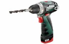 Metabo Akku-Bohrschrauber PowerMaxx, 2 x 2.0 Ah im