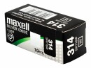 Maxell Europe LTD. Knopfzelle SR716W 10 Stück, Batterietyp: Knopfzelle