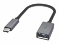Artwizz - USB-Kabel - USB Typ A (W) zu USB-C (M) - USB 3.0 - 15 cm - Titan