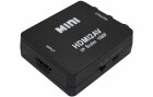 Satelliten TV Zubehör Konverter HDMI2AV HDMI - Composite, Kabeltyp: Konverter