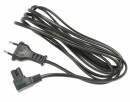 Diggelmann Netzkabel 2 m C7-T26, Anzahl Leiter: 2, Detailfarbe