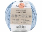 lalana Wolle Soft Cord Ami 100 g, Hellblau, Packungsgrösse