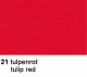 URSUS     Tonzeichenpapier            A3 - 2174021   130g, tulpenrot      100 Blatt