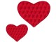 Mono-Quick Aufbügelbild Herz Rot 1 Stück, Breite: 3.5 cm