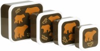 ALLC Lunch & snack box set SBSEBE43 Bears 