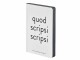 Nuuna Notizbuch Graphic S Guod Scripsi, Scripsi, 22 x